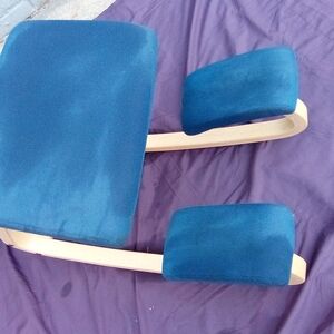 Blue Ergonomic Kneeling Chair Cushion Replacement - Brand Unspecified